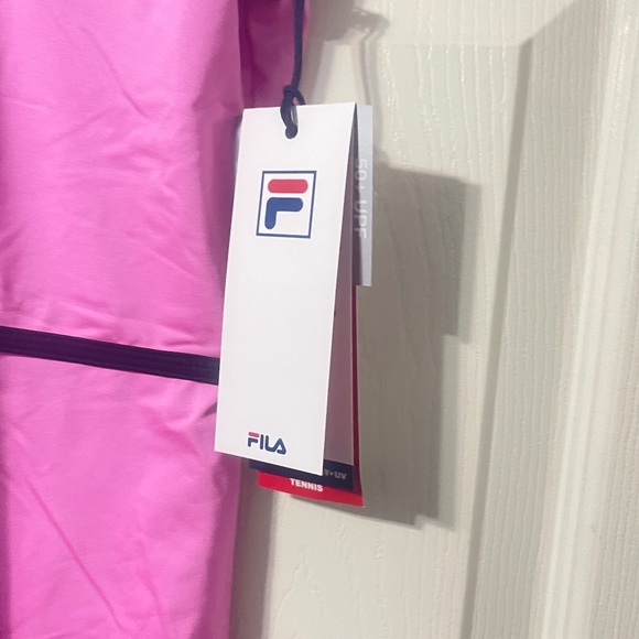 Fila  Love 30 Sleeveless Faux Wrap Tennis Dress size S 50+UPS.  CONT L - Picture 6 of 13